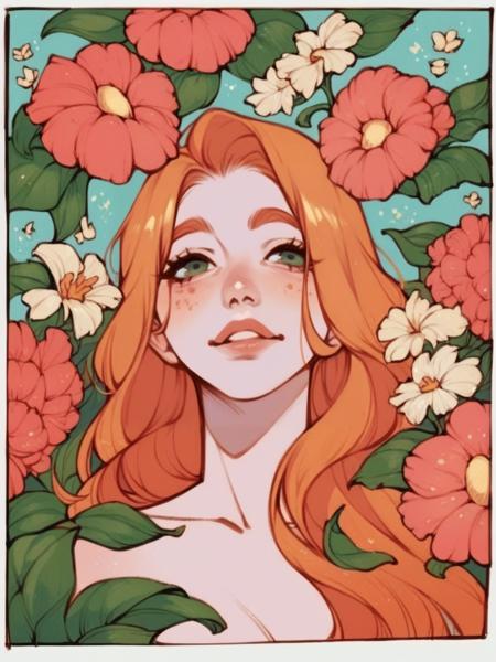 00029-3571233131-score_9, score_8_up, score_7_up, score_6_up,  _lora_p4n3lsXLP_0.9_ p4n3ls, 1girl, flowers, long hair, ginger hair, comic,.png